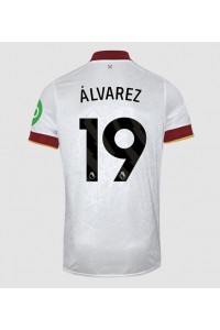 West Ham United Edson Alvarez #19 Fotballdrakt Tredje Klær 2024-25 Korte ermer